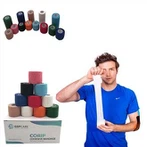 GSPMED Высококачественная когезионная эластичная повязка для ветеринарной повязки Самоклеящаяся повязка Завод